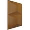 Ekena Millwork 11 7/8in. W x 11 7/8in. H Aberdeen EnduraWall Decorative 3D Wall Panel Covers 0.98 Sq. Ft. WP12X12ABDVG - alternate 2